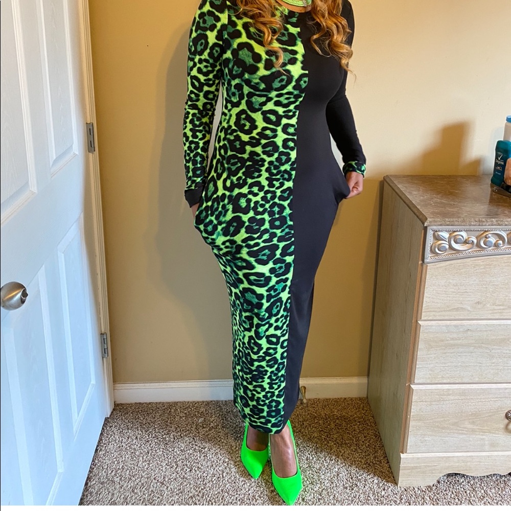 Two sided maxi dress